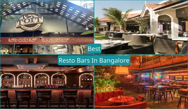 Best Resto Bars In Bangalore